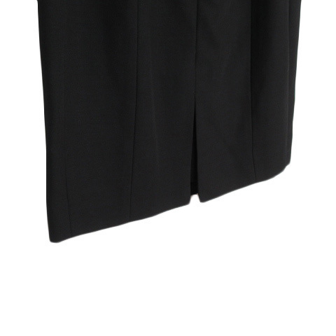  Christian Dior Christian Dior Vintage юбка тугой разрез шерсть M внутренний стандартный чёрный черный женский 