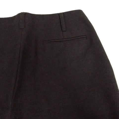  Brooks Brothers BROOKS BROTHERS pants slacks wool . gray charcoal gray 7 lady's 