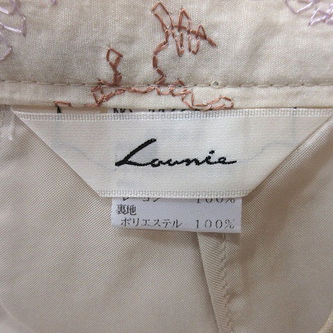  Lounie LOUNIE юбка-трапеция flair mi утечка длинный вышивка общий рисунок свет бежевый чай Brown розовый /MS женский 