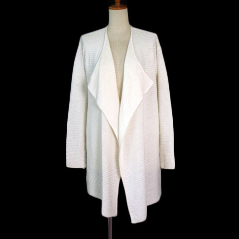  rienda rienda cardigan topa- knitted cotton FREE white white lady's 