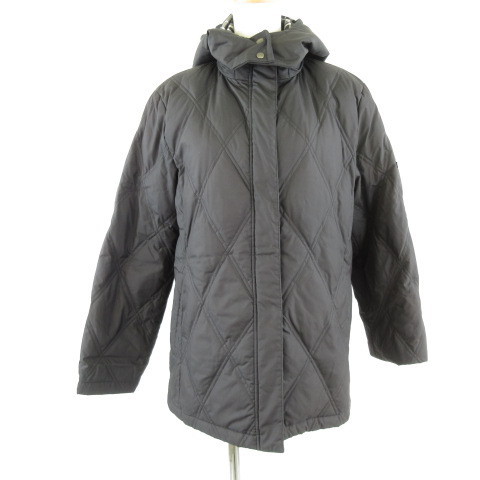 バーバリーゴルフ BURBERRY GOLF ダウンジャケット 長袖 黒 M *E761