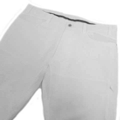 マンシングウェア MUNSINGWEAR パンツ スリム ロゴ刺繍 薄手 速乾 ホワイト 白 94 メンズの画像2