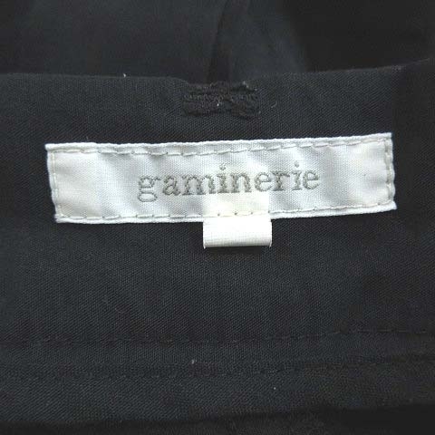  Gaminerie gaminerie конические брюки roll выше tuck S чёрный черный /CT женский 