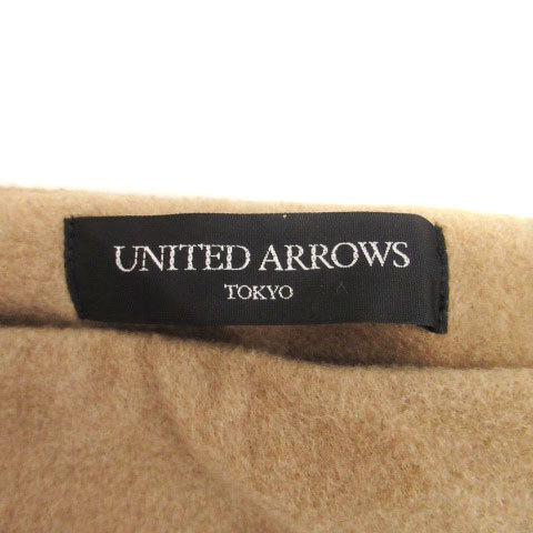 ユナイテッドアローズ UNITED ARROWS 台形スカート ミニ丈 ウール 36 茶色 ブラウン /HO41 レディース_画像5