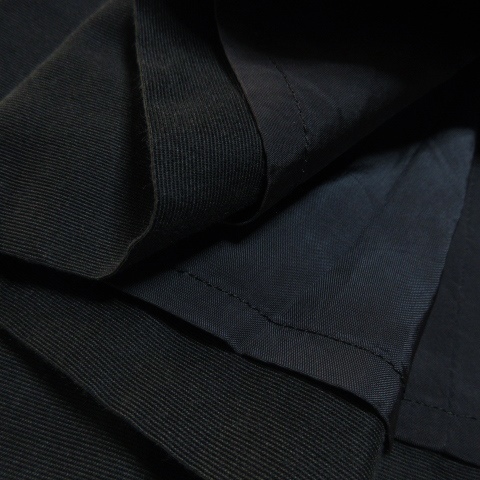 ボールジー BALLSEY トゥモローランド スカート フレア ミニ 光沢感 シルク混 絹混 小さいサイズ 34 黒 ブラック /CK8 ☆ レディース_画像5
