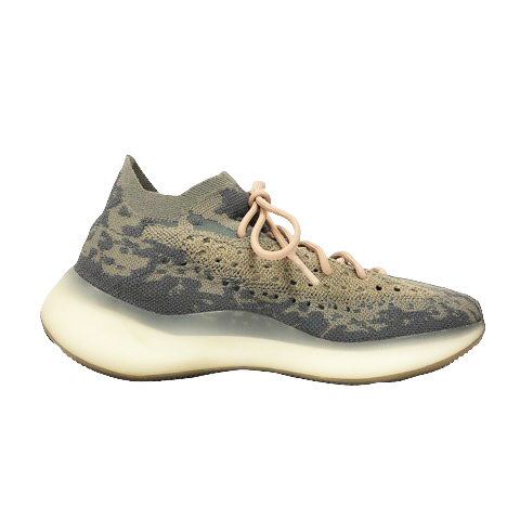 アディダス adidas イージーブーストミスト YEEZY BOOST 380 MIST FX9764 スニーカー 総柄 ストレッチ 27.5 グレー ☆AA★ メンズ_画像5