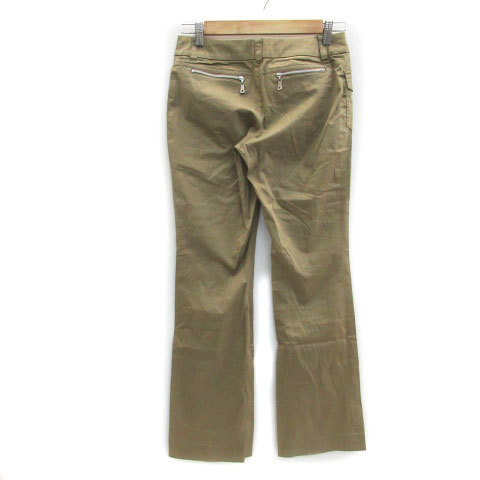  Ined INED strut pants long height 9 beige /MS30 lady's 