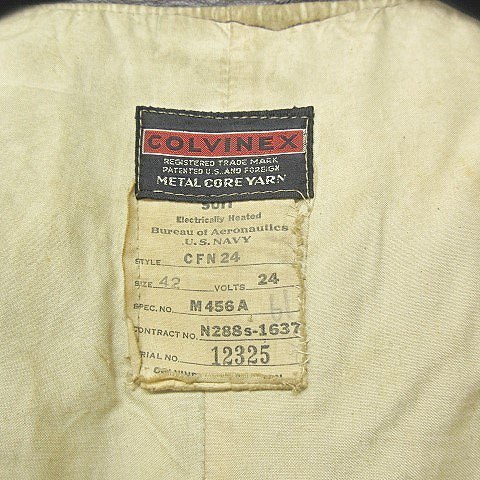 ヴィンテージ 40s WW2 US ARMY US NAVY COLVINEX M456A CFN24 電熱線