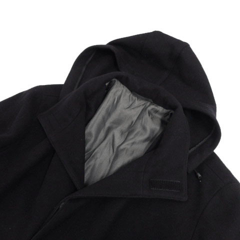 fa rear -niFARIANI coat duffle coat oversize Silhouette wool . navy navy blue 48 L men's 