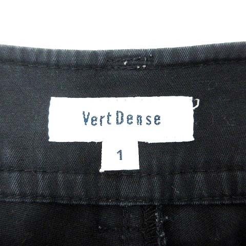 ヴェールダンス Vert Dense クロップドパンツ 1 黒 ブラック /YK レディース_画像5