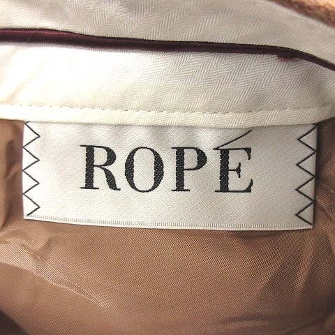  Rope ROPE конические брюки слаксы шерсть 40 чай Brown /CT женский 