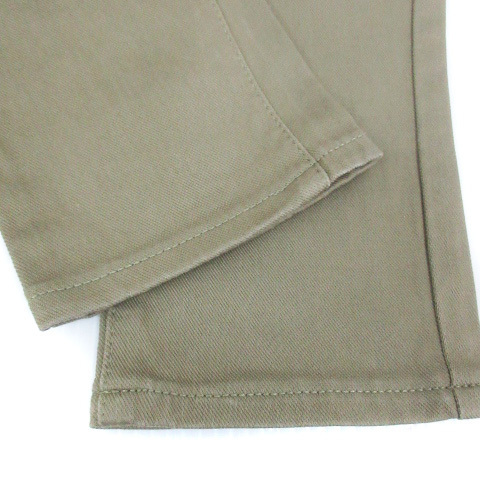  azur bai Moussy AZUL by moussy обтягивающий брюки длинный длина стрейч материалы XS хаки /FF30 #MO женский 