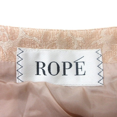  Rope ROPE flair юбка Mini общий рисунок шерсть 36 бежевый /MN женский 