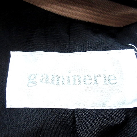  Gaminerie gaminerie no color пальто общий подкладка окантовка 7 минут рукав M бежевый чёрный черный /AU женский 