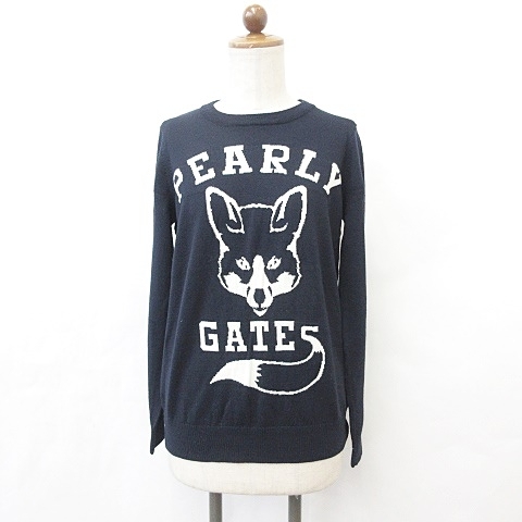 新規購入 パーリーゲイツ アニマル柄ニットワンピース 【PEARLY - htii