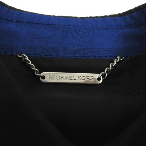 Michael Kors MICHAEL KORS пальто отложной воротник хлопок . сделано в Японии черный чёрный 6 женский 