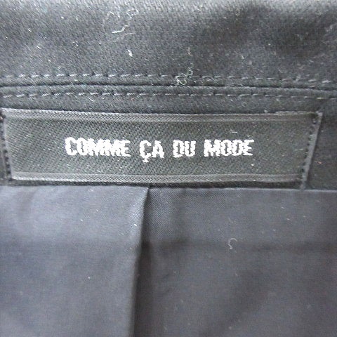  Comme Ca Du Mode COMME CA DU MODE tailored jacket необшитый на спине лен .linen. длинный рукав 7 чёрный черный /MS женский 