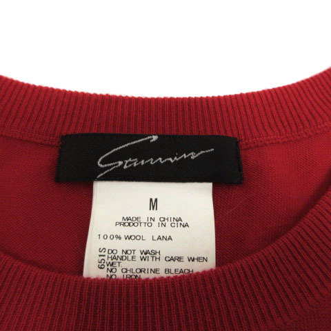  Stunning Lure STUNNING LURE вязаный свитер . минут рукав длинный длина шерсть простой красный красный M женский 