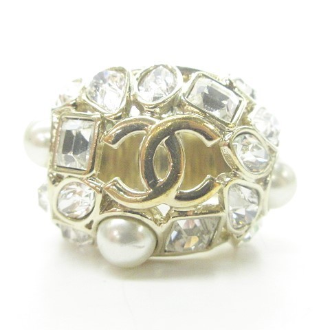 シャネル CHANEL B19 ココマーク ロゴ リング アクセサリー ビジュー