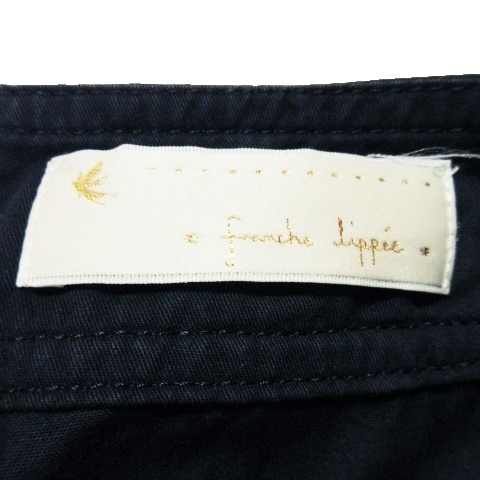  Franche Lippee franche lippee брюки Short оборка one отметка лента S темно-синий темно-синий /AH22 * женский 