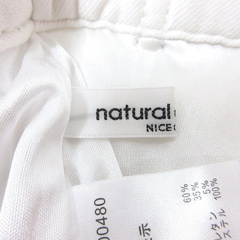 ナチュラルクチュール natural couture タイトスカート ミニ 1 白 ホワイト /MN レディース_画像5