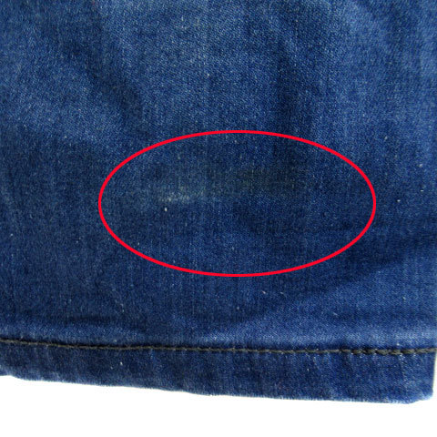  Lee LEE Denim брюки джинсы обтягивающий брюки длинный длина одноцветный S синий голубой /SY4 женский 