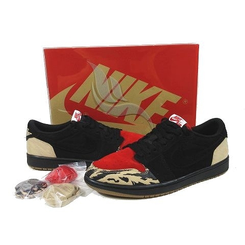 ナイキ NIKE AIR JORDAN 1 RETRO LOW OG SP Sole Fly BLACK/SPORT