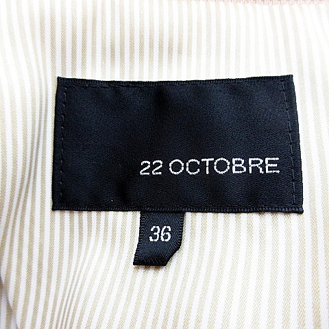 22... 22 OCTOBRE  пиджак  ...  длинный рукав   ... тонкий  одноцветный   36  бежевый  ... /MO  женский 
