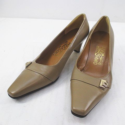 サルヴァトーレフェラガモ Salvatore Ferragamo パンプス ガンチーニ