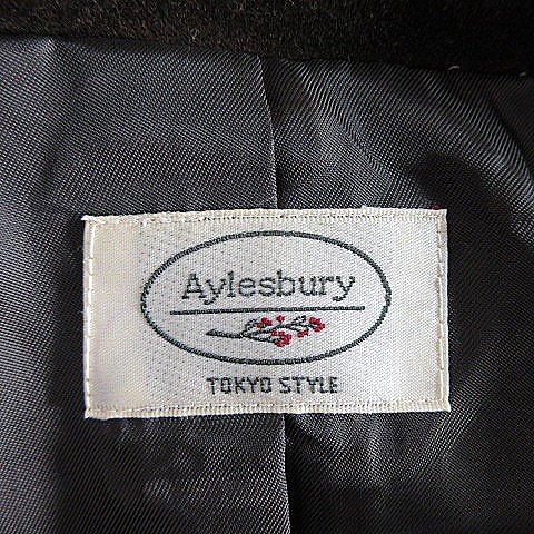 Aylesbury Aylesbury жакет выполненный в строгом стиле длинный рукав одиночный хлопок тонкий одноцветный 13 чай Brown внешний /NA женский 