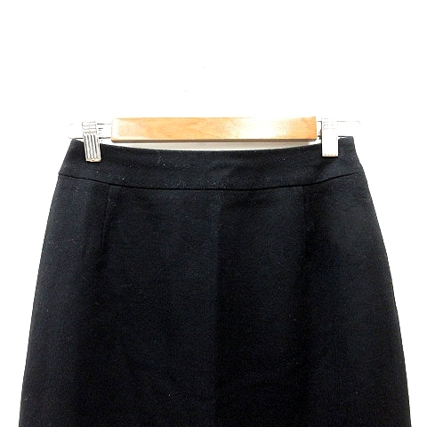  Natural Beauty Basic NATURAL BEAUTY BASIC tight skirt knee height wool S black black /MN lady's 