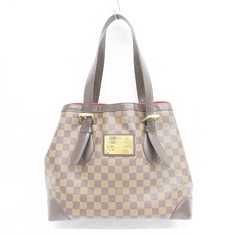 ルイヴィトン LOUIS VUITTON ハムステッド MM ダミエ エベヌ トートバッグ ショルダーバッグ N51204 レディース