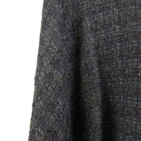  Untitled UNTITLED юбка-брюки шорты твид темно-синий 1 *T668 женский 