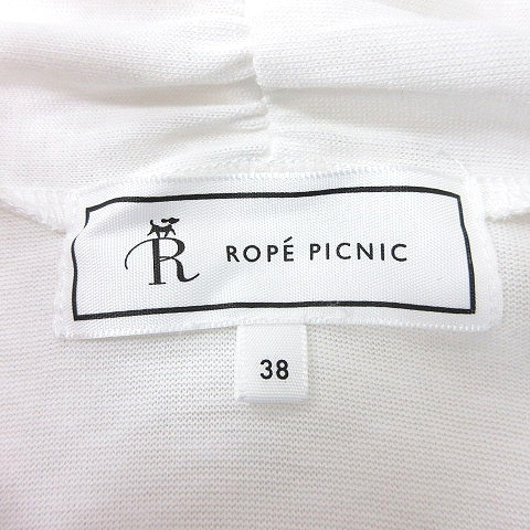 ロペピクニック ROPE Picnic カーディガン ニット ロング 38 白 ホワイト /MN ■MO レディース_画像5