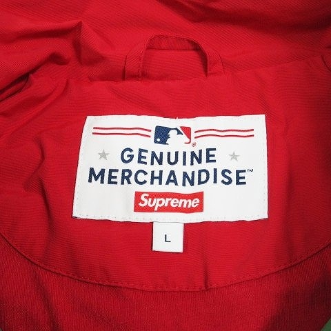 シュプリーム SUPREME × New York Yankees 美品 21AW Track Jacket