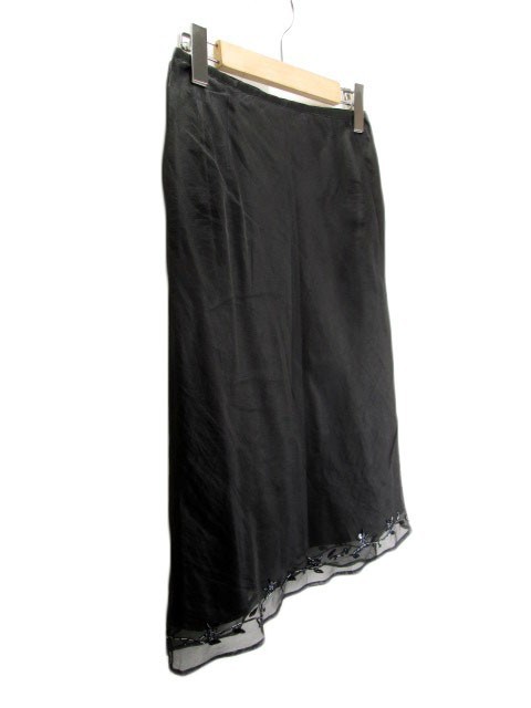  Rope ROPE юбка бисер украшен блестками бур nji-63 чёрный женский 