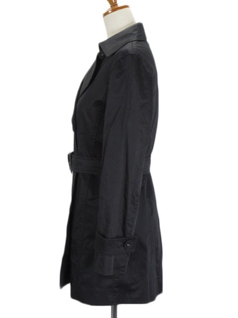  J &a-ruJ&R trench coat cotton inside liner quilting S black black lady's 