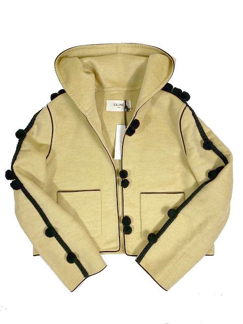 SALE/65%OFF】 美品 21SS セリーヌ CELINE カシミヤ100% クロップド