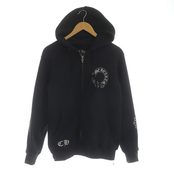 クロムハーツ CHROME HEARTS スウェットパーカー ジップアップ