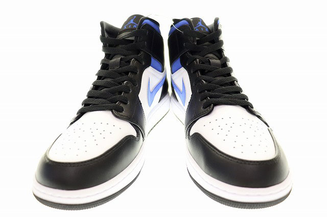 未使用品 ナイキ NIKE AIR JORDAN MID RACER BLUE 2021 30cm 554724-140 エアジョーダン ミッド レーサー ブルー 【ブランド古着ベクトル ナイキ ジョーダン JORDAN ミッド 白色 ホワイト 黒色 ブラック スニーカー