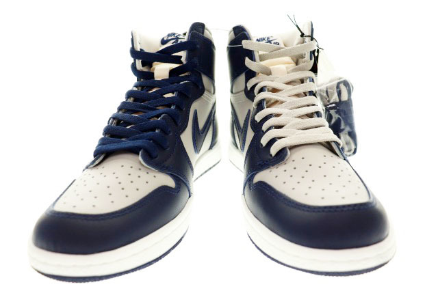 未使用品 ナイキ NIKE AIR JORDAN 1 HI 85 COLLEGE NAVY 2022 27cm