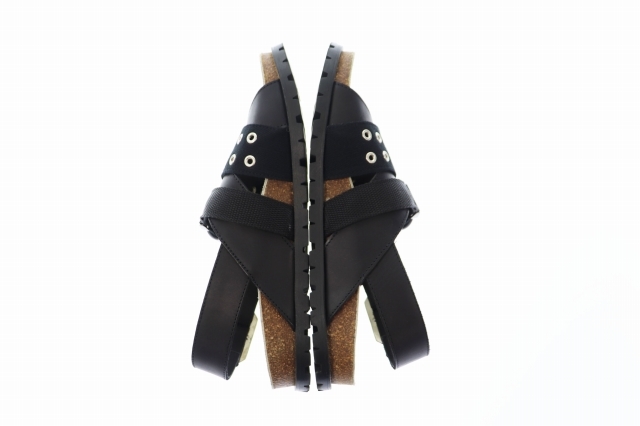 サカイ sacai ×A.P.C. アーペーセー JULES ジュールス レザー サンダル