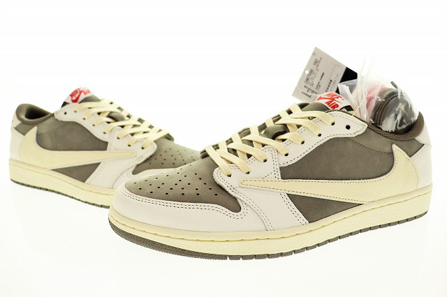 未使用品 ナイキ NIKE AIR JORDAN 1 LOW OG SP TRAVIS SCOTT REVERSE