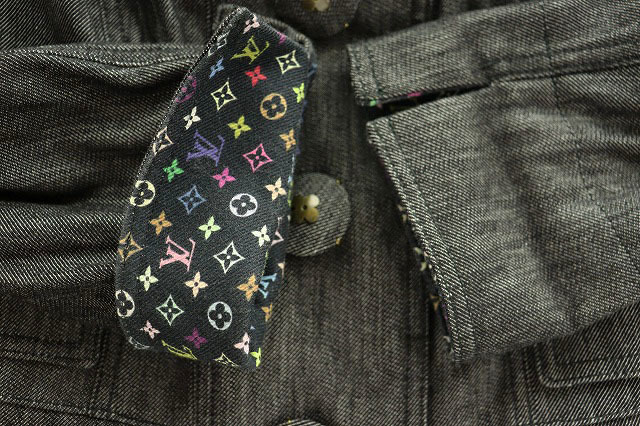 ルイヴィトン LOUIS VUITTON モノグラム ショート デニム ジャケット