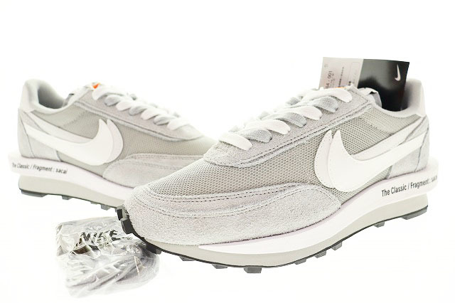 未使用品 ナイキ NIKE LDWAFFLE SF SACAI FRAGMENT LT SMOKE GREY 2021