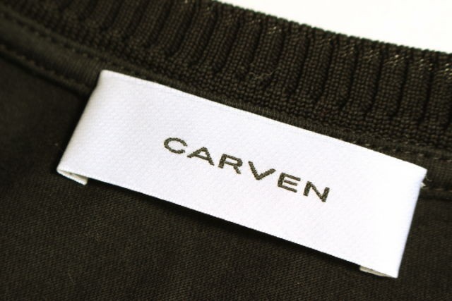 カルヴェン CARVEN 半袖 プリント Tシャツ /fy0427 レディース_画像4