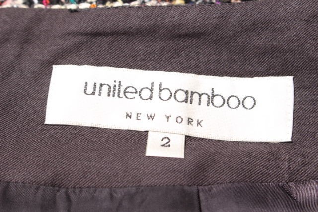  United Bamboo UNITED BAMBOO юбка твид тугой Mini шерсть 2 black purple ru зеленый UMC-3902-A /TK женский [