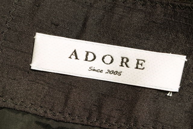 アドーア ADORE モヘヤ混 ツイード スカート ayy0531 レディース_画像5