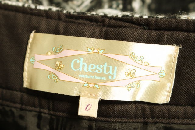 チェスティ Chesty チェック ツイード ショート パンツ /kf0530 レディース_画像6