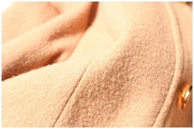  Chesty Chesty coat jacket Short double fake fur wool 0 beige ayy0516 lady's 